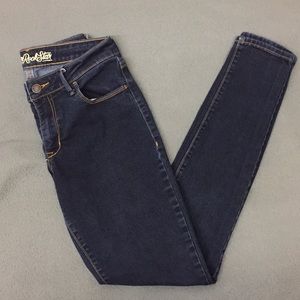 OLD NAVY dark blue Rockstar Jeans size 6R